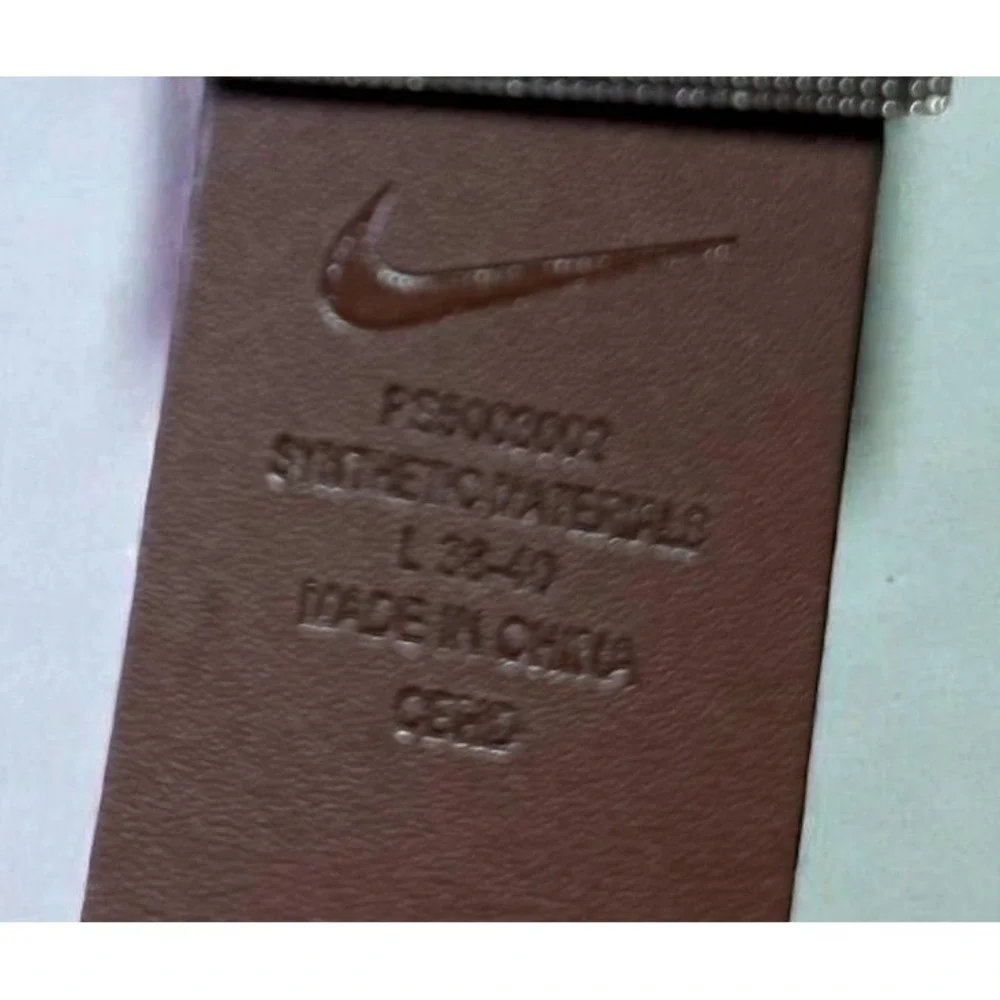 Nike Men's Reversible Belt Black Brown Classic Buckle Casual Dress L 38-40